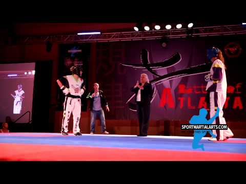 Chelsey Nash v RaeLynn Perkins - Women's Point Sparring - 2014 Battle of Atlanta Finals