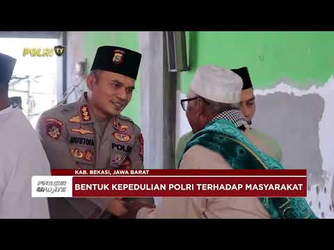 PRESISI UPDATE: POLRESTRO BEKASI SALURKAN BANTUAN UNTUK MASJID JAMI AL-HIDAYAH 02/06/25 (08.00)