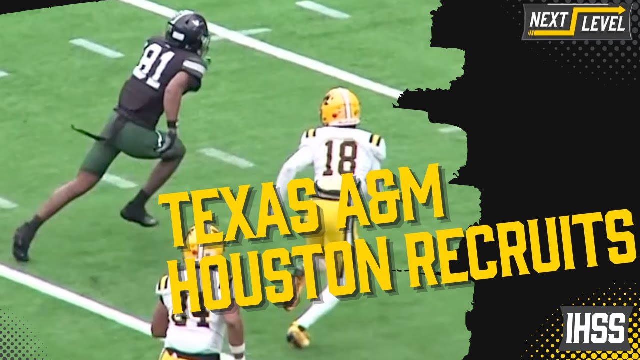 Houston's Top High School Athletes Commit to Texas A&M