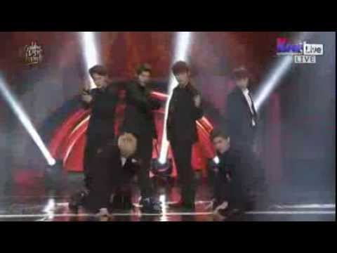 Live HD 140116 EXO M   Mirotic TVXQ @The 28th Golden Disk Awards