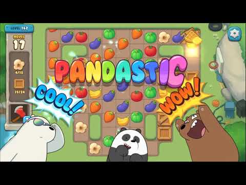 We Bare Bears match3 repairs level 162