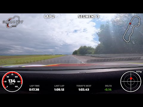 Tegiwa Tsuki K22 Turbocharged Honda NSX (Onboard) - Hot Lap (1:01.50) - Blyton Park