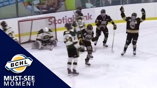 Must See Moment: Christian MacDougall's hat-trick powers Coquitlam to victory