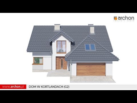 Dom w kortlandach (G2) - prezentacja projektu w obrocie 360 stopni
