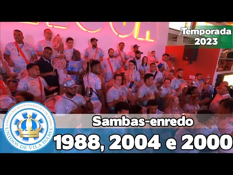 Vila Isabel 1988, 2004 e 2000 | Samba ao vivo no Salgueiro Convida #SC23