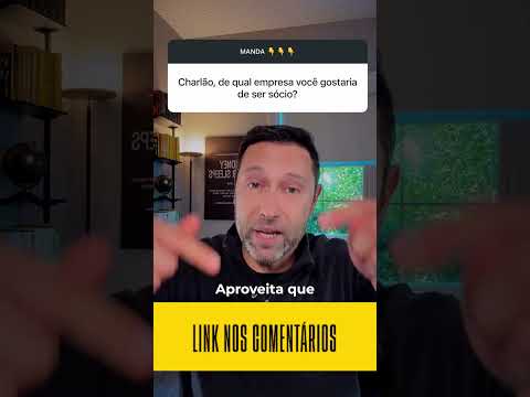 QUER SER SÓCIO DA APPLE, AMAZON E COCA-COLA? | COMECE ASSIM