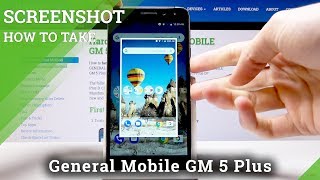 How to Take Screenshot in General Mobile Gm 5 Plus