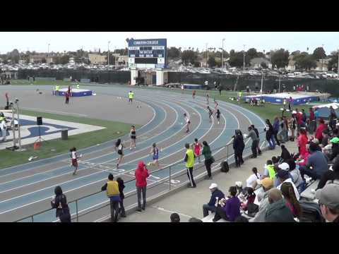VarG 4x200m Final CA Relays 3-22-14 - Los Alamitos Girls