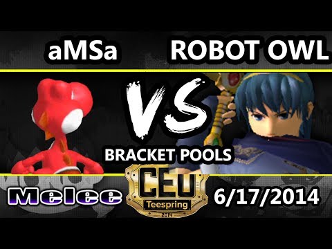 CEO 2014 - aMSa (Yoshi) Vs. Robot Owl (Marth) - Pools