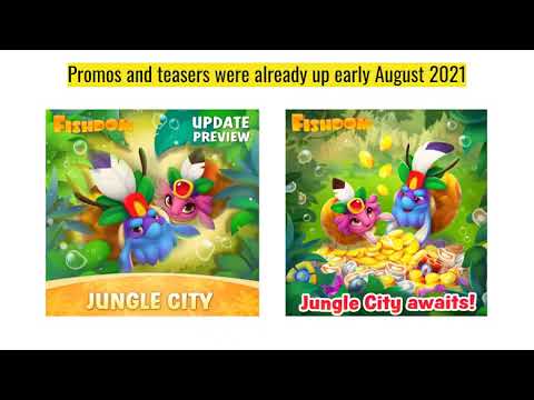 Fishdom 2021 - Jungle City Updates (is something wrong or.. ?)