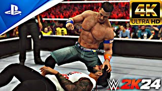 John Cena vs Jimmy Uso | Extreme Rules | WWE 2K24 Gameplay