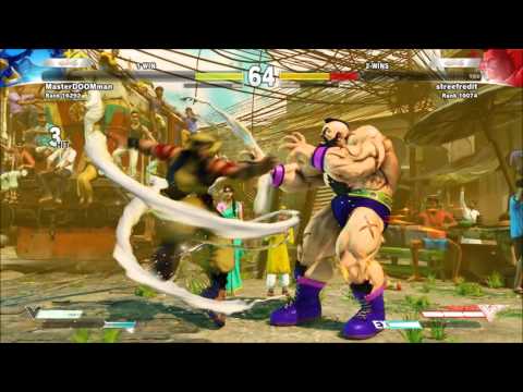 Street Fighter V (Beta 3) Zangief vs Rashid (MasterDOOMman) *1080p 60FPS*