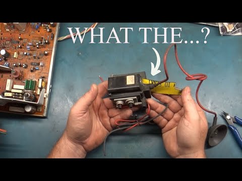 25" Hantarex Polo Arcade Monitor Chassis Repair - Arcing Flyback and Exploding Caps!