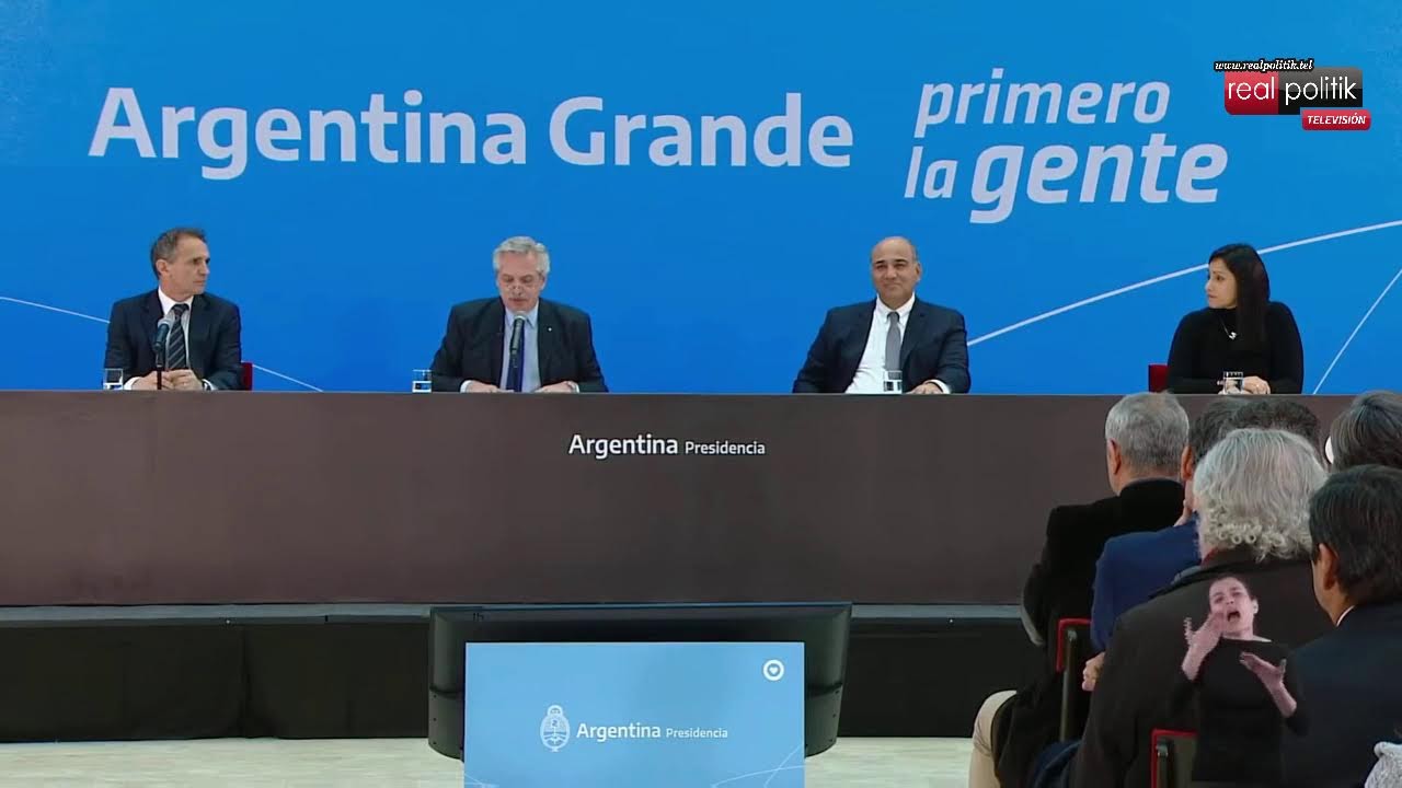 Alberto Fernández presentó el Plan Argentina Grande: "Nuestra gestión es la de un estado presente"
