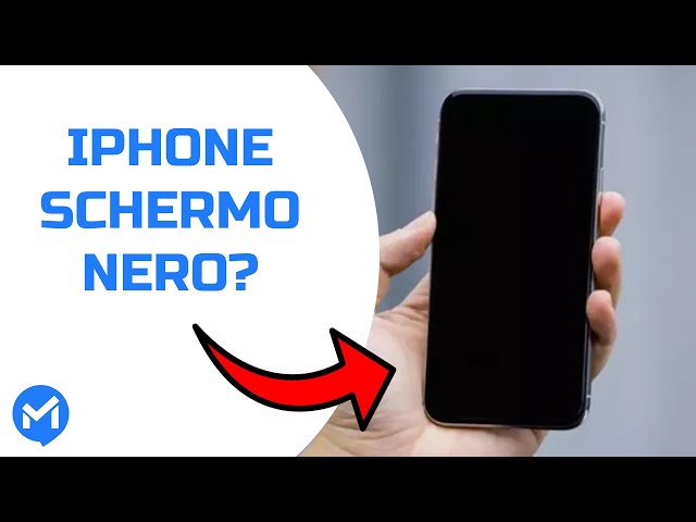 iPhone schermo nero