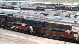 preview picture of video 'BNSF Barstow Yard Tower Tour HD'