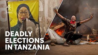 Download lagu Tanzania president re-elected in disputed vote marred by deadly protests mp3