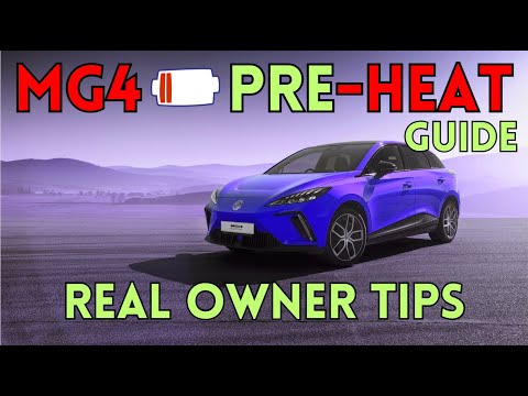 ❄️ MG4 EV Battery PRE-HEATING Guide: Save Range & Protect Your Battery
