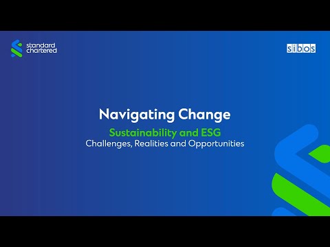 Sibos 2021: In Conversation - Challenges, realities and opportunities in Sustainability and ESG
