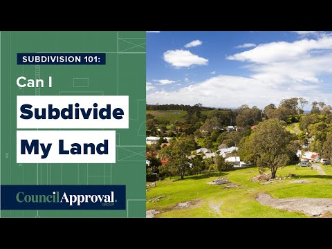 Can I Subdivide My Land