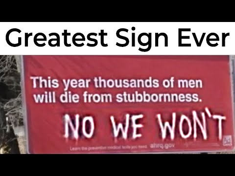 SIGNS THAT ARE WAY TOO FUNNY