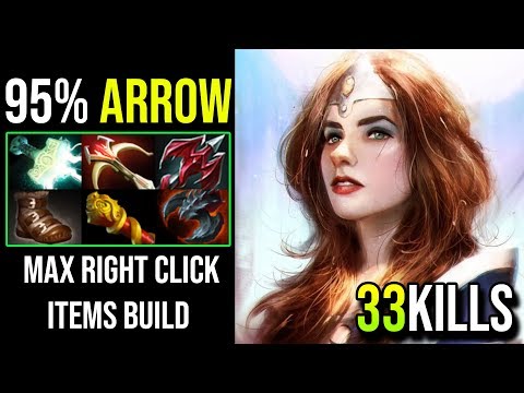 Meracle [Mirana] Unstoppable 33Kills with Max Right Click Build EPIC 95% ARROW | Dota 2 FullGame