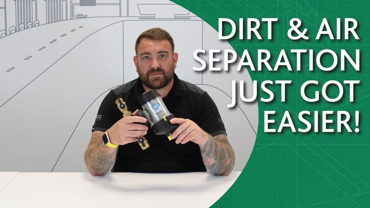 Dirt & Air Separation Just Got Easier! - Introducing the NEW Caleffi XF