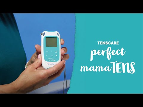 How To Use The Perfect MamaTENS  by TensCare - Natural Labour Pain Relief - Mother's Choice Products