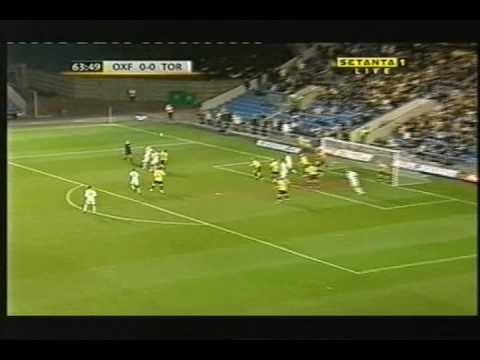 OXFORD UNITED 0 - 2 Torquay United