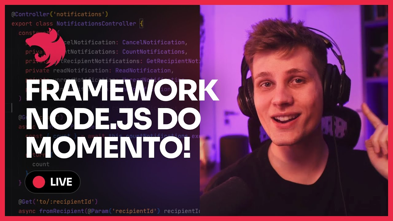 Programa em Node.js? Então conheça esse framework (NestJS do ZERO)