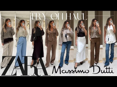 Newest ZARA and Massimo Dutti ** | Try On HAUL | ***
