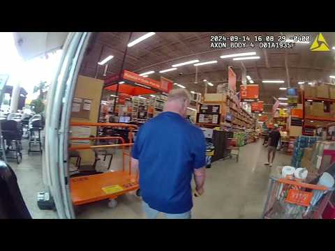 Police Surprise Man at Home Depot After He Steals $1300 Worth of