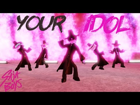 SAJA BOYS - ‘Your Idol’ Roblox Dance Cover | K-Pop Demon Hunters [STAGE PERFORMANCE]
