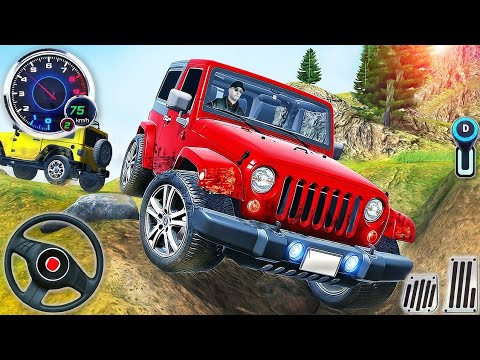 Offroad Jeep Driving Simulator - Offroad 4x4 Jeep Simulator - Android Gameplay