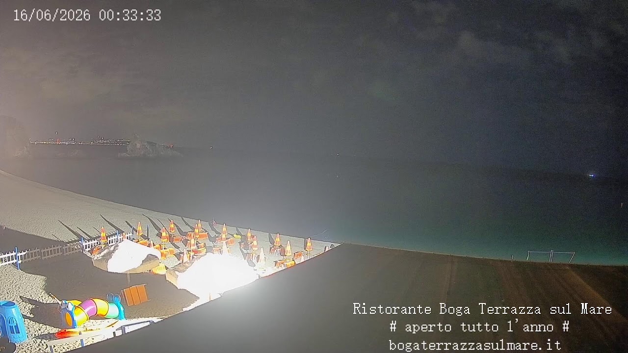 Live webcam view of Scoglio dell'Ulivo & Tonnara di Palmi