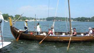 preview picture of video 'Viking Longship at Solomons'