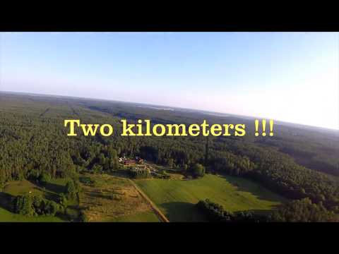 Furiebee x215 2 km range test, AKK FX2 Ultimate 1200mW VTX