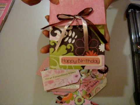 Birthday Gift Card wallet, Tiffany