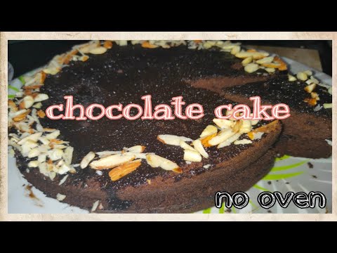 Rich chocolate cake recipe/ no oven chocolate cake recipe in Tamil/nazee kitchen