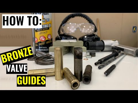 How To: Installing Bronze Valve Guides