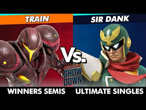 Scrims Showdown 76 Winners Semis - TRAIN (Dark Samus) Vs. Sir Dank (Captain Falcon, Pit) SSBU