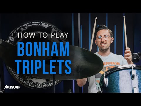 How To Play Bonham Triplets