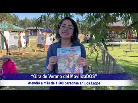 GIRA DE VERANO DEL MOVILIZADOS ATENDIÓ A MÁS DE 1.500 PERSONAS EN LOS LAGOS