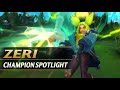 ZERI CHAMPION SPOTLIGHT Gameplay Guide - League of Legends