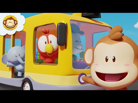 Wheels on The Bus 🚌 | Nursery Rhymes | Baba Lili Tata | BaLiTa