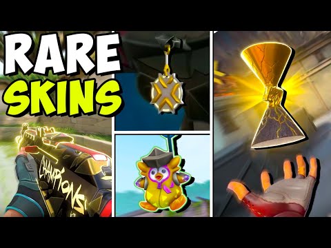 The Rarest Items in VALORANT