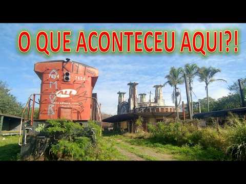 Eu entrei nas oficinas abandonadas de Mayrink!