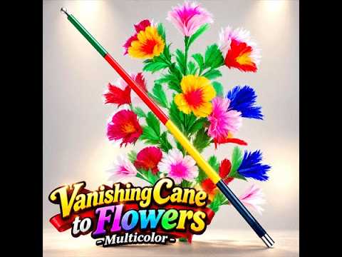 Voir la vidéo de Vanishing Cane to Flowers - Multicolor