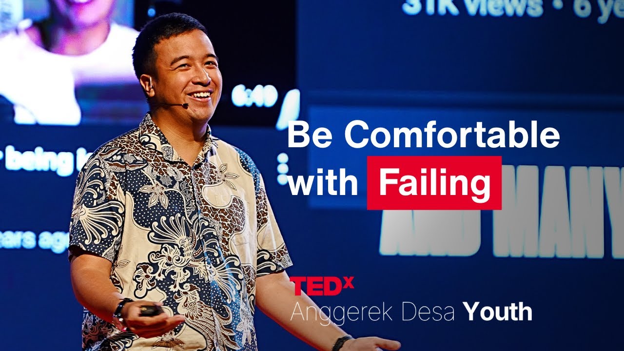Be comfortable with failing | Syafi Halim | TEDxAnggerek Desa Youth