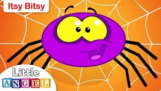 Download lagu Itsy Bitsy Spider Nursery Rhyme Kids Songs by Litt... mp3